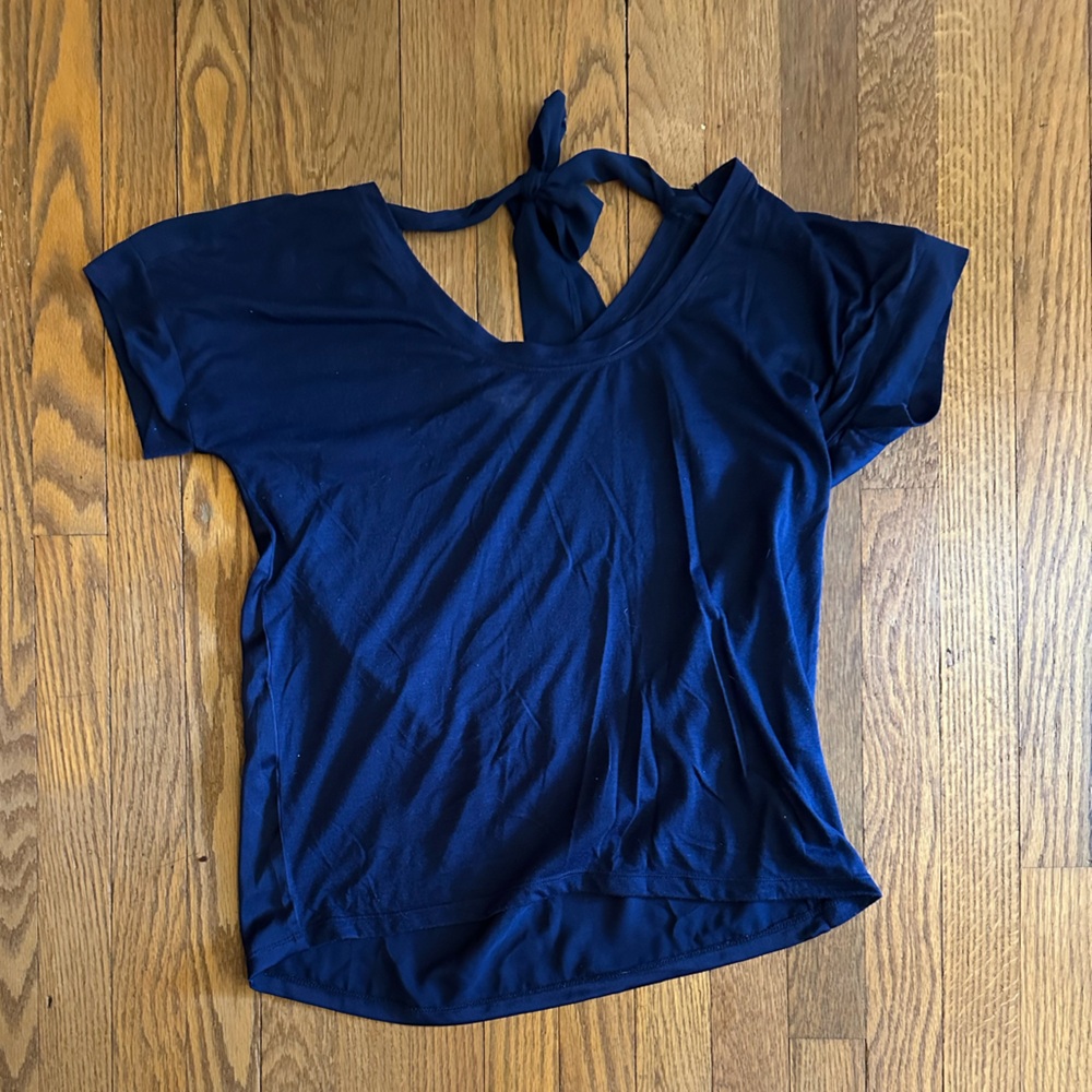 Navy Blue Women's Top